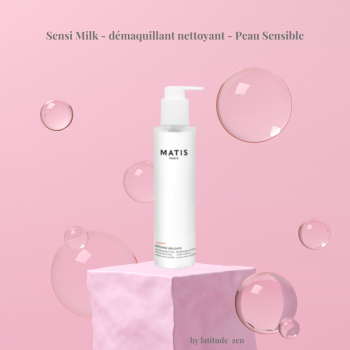 Sensi milk - démaquillant nettoyant lait délicat