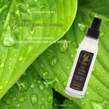 Lait corps feuilles vertes MySpa 100ml