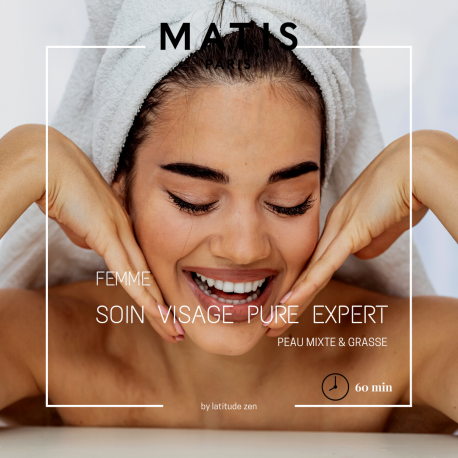 Soin visage femme Matis pure expert 