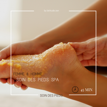 Spa beauté des pieds homme et femme durée 45 minutes