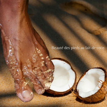 SPA soin beauté des pieds au lait de coco 1H00