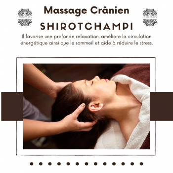 Massage crânien shirotchampi