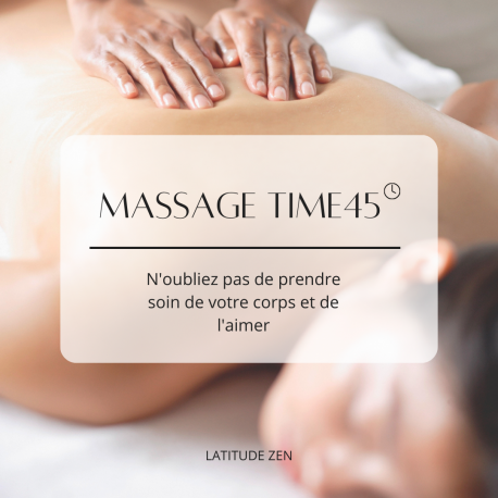 massage relaxant latitude zen 45 minutes