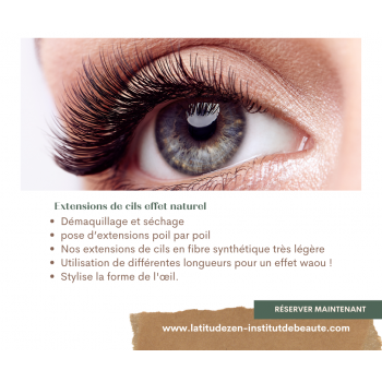 Extensions de cils fibre de soie, un regard envoûtant et naturel !