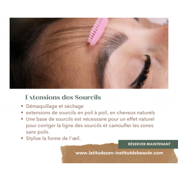 Extension des sourcils, offrez-vous une ligne de sourcils naturelle et parfaite !
