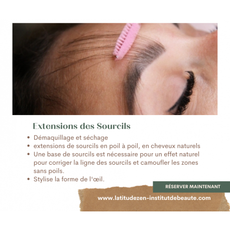 Extension des sourcils, offrez-vous une ligne de sourcils naturelle et parfaite !