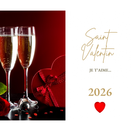 Je t'aime... Saint valentin 2026 offre promotion latitude zen