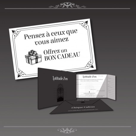 Envie de faire plaisir. cartes cadeaux - Zen Institut