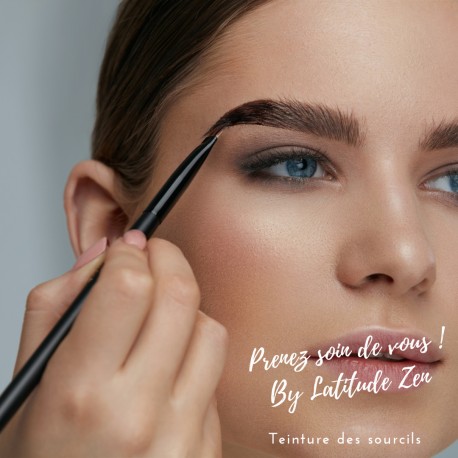 Teinture des sourcils