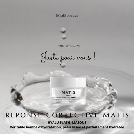 HYALU FLASH - masque gel, bombe d'hydratation - A1010081