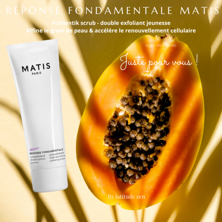 Authentik scrub - double exfoliant jeunesse A0410061
