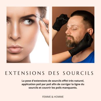 Extension des sourcils, offrez-vous une ligne de sourcils naturelle et parfaite !