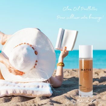 Glam oil - huile sèche pailletée, nourrit, illumine
