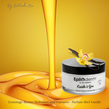 Baume hydratant anti-repousse miel & vanille épiloderm