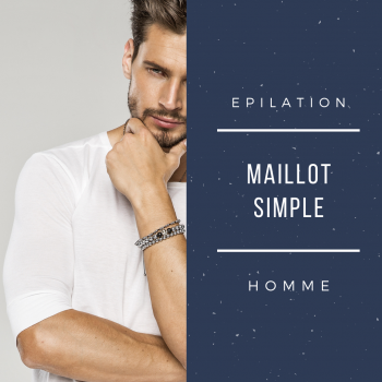 Epilation maillot simple homme épiloderm latitude zen