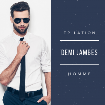 Epilation des demi-jambes homme