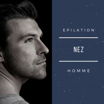 Epilation du nez (intérieur des narines) homme