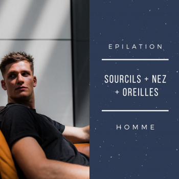 épilation sourcils, nez , oreilles