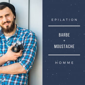 forfait épilation 2 zones homme barbe et moustache