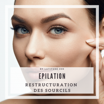 Restructuration des sourcils femme 