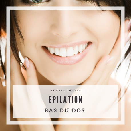 Epilation bas du dos femme 